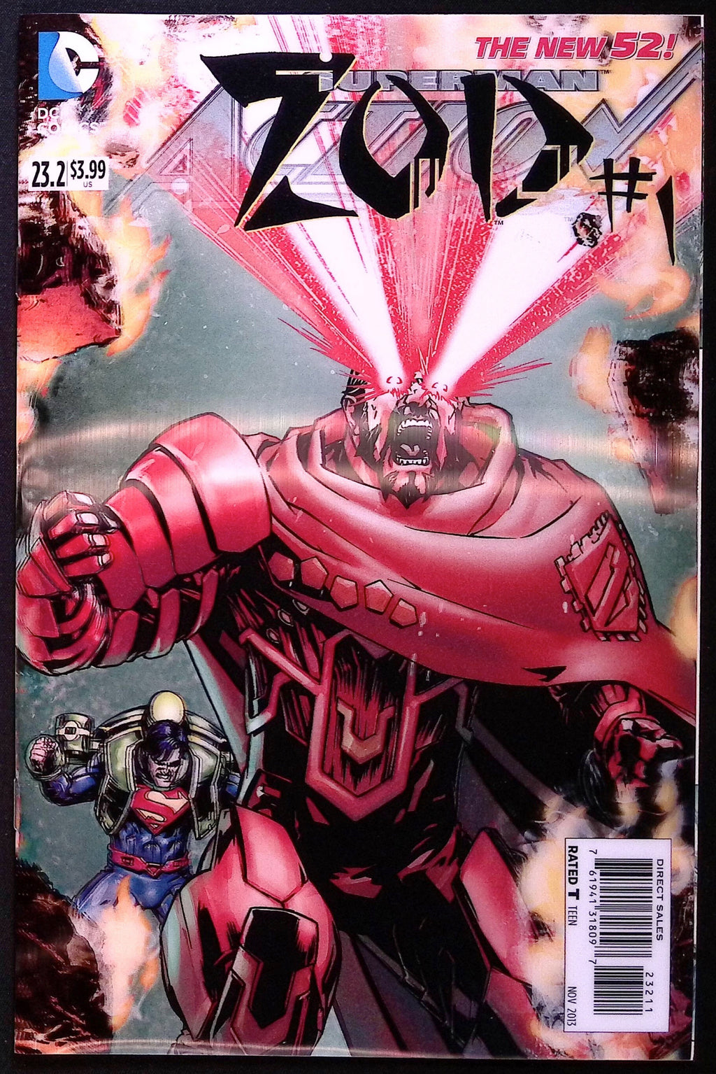 Action Comics # 23.2: Zod #1 2013 3D Lenticular Cover 2013 NM