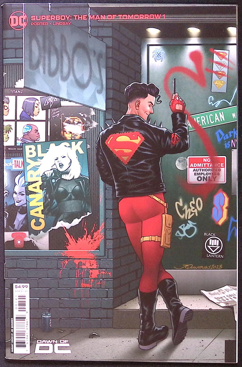 Superboy: The Man of Tomorrow # 1  Joe Quinones Variant 2023 NM