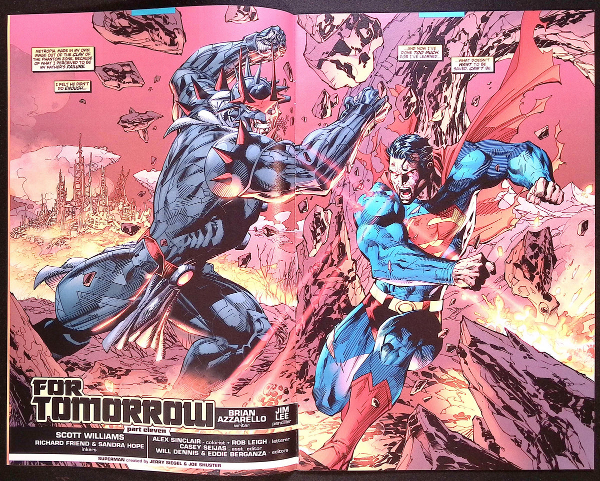 Superman # 214 Jim Lee 2005 NM-