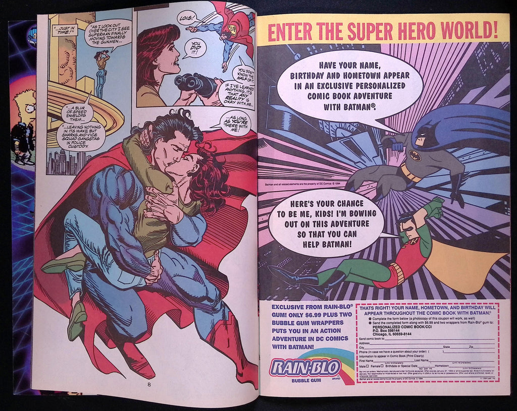 Superman: The Man of Steel # 0 1994 VF/NM