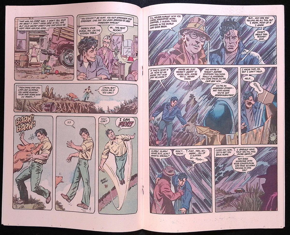 The Man of Steel # 1 1986 VF+