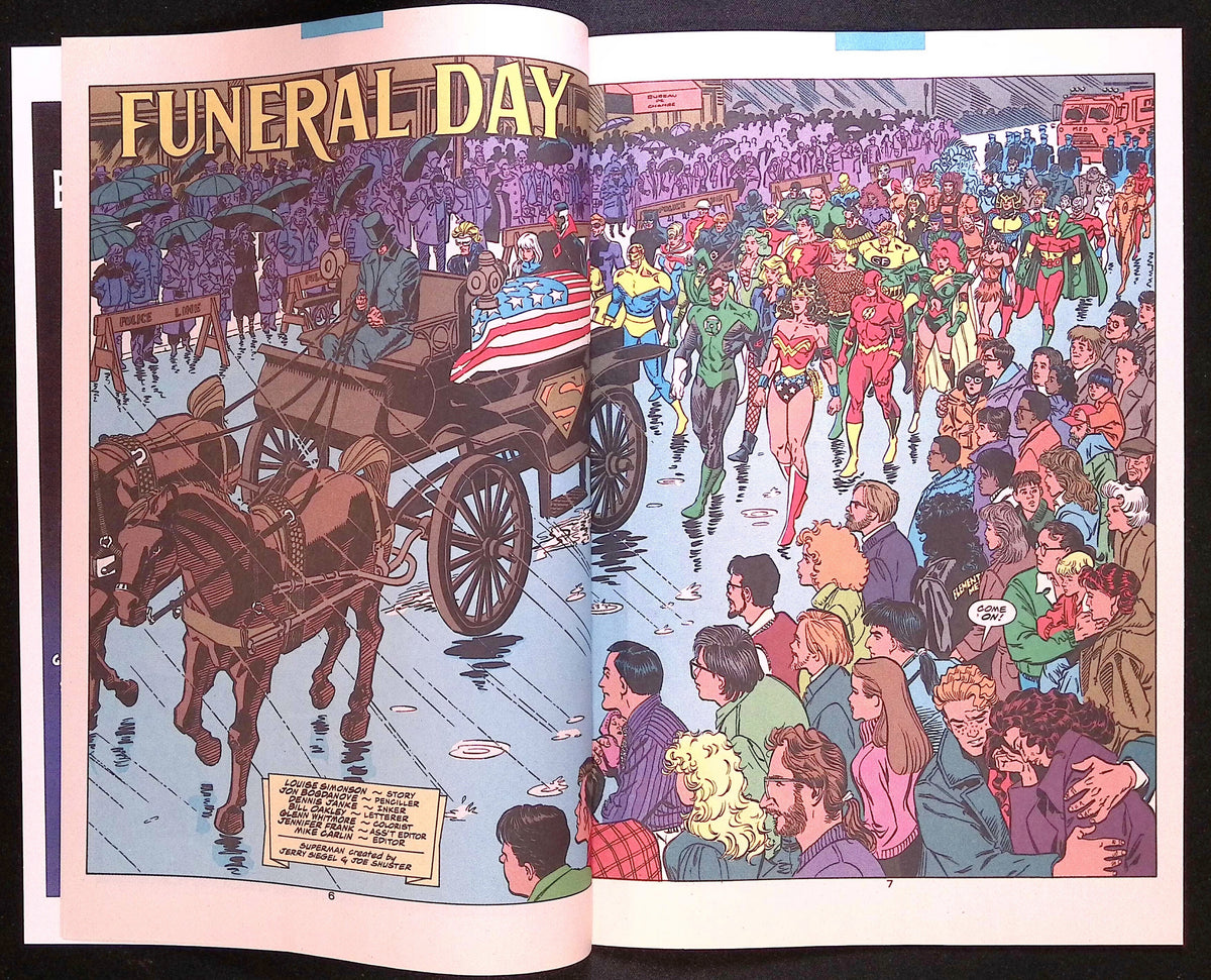 Superman: The Man of Steel # 20 1993 NM-