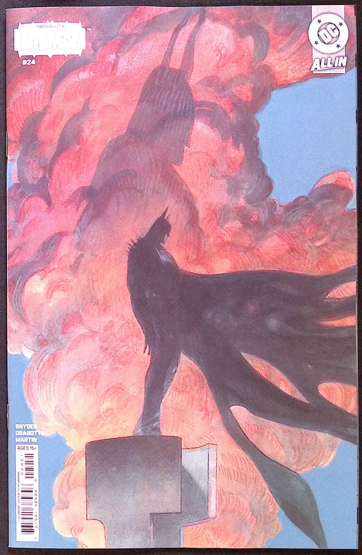 Absolute Batman # 24 Cover E 1:25 Incentive Filipe Andrade Variant First Printing 2026 BN