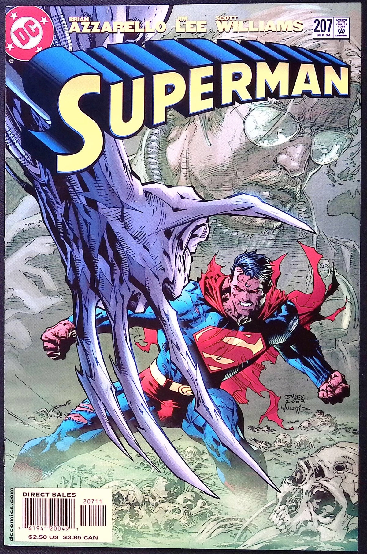 Superman # 207 Jim Lee 2004 NM-