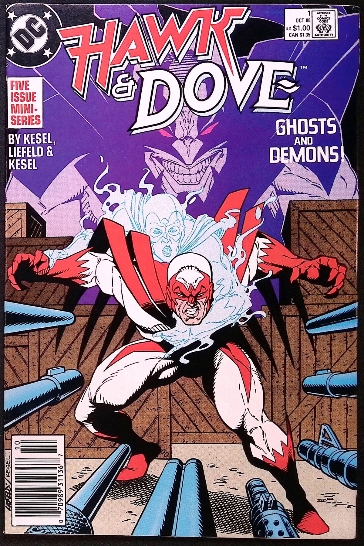 Hawk & Dove # 1 1988 VF/NM
