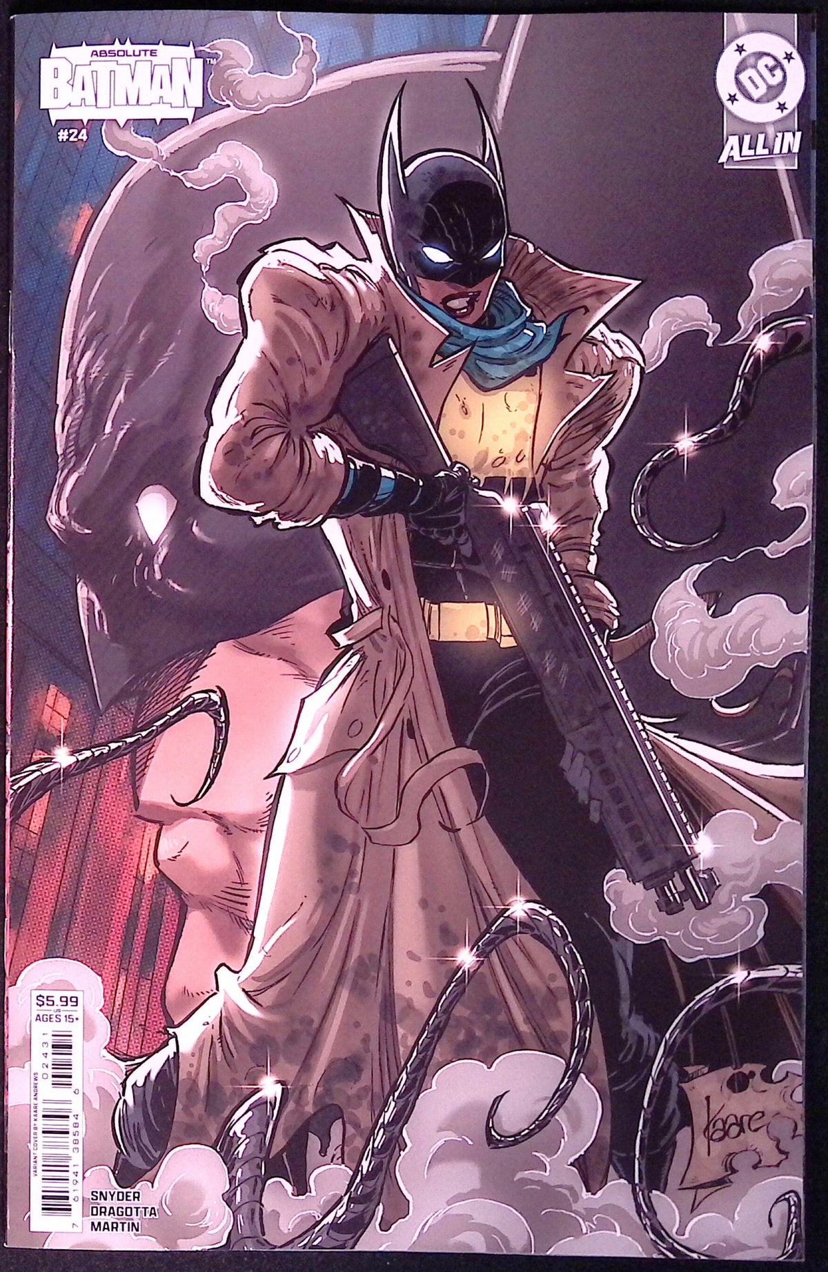 Absolute Batman # 24 Cover C Kaare Andrews Variant First Printing 2026 BN