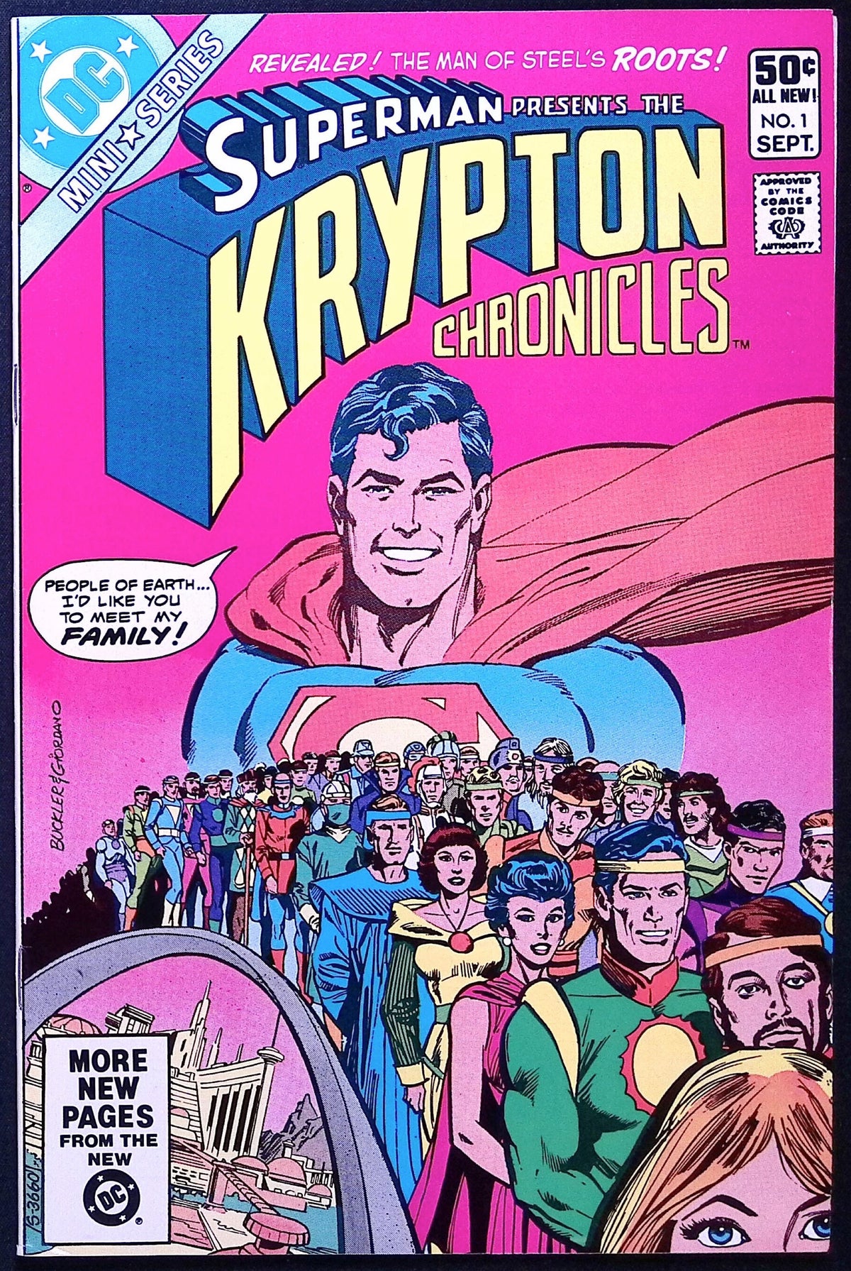 Superman Presents: The Krypton Chronicles # 1 1981 NM-