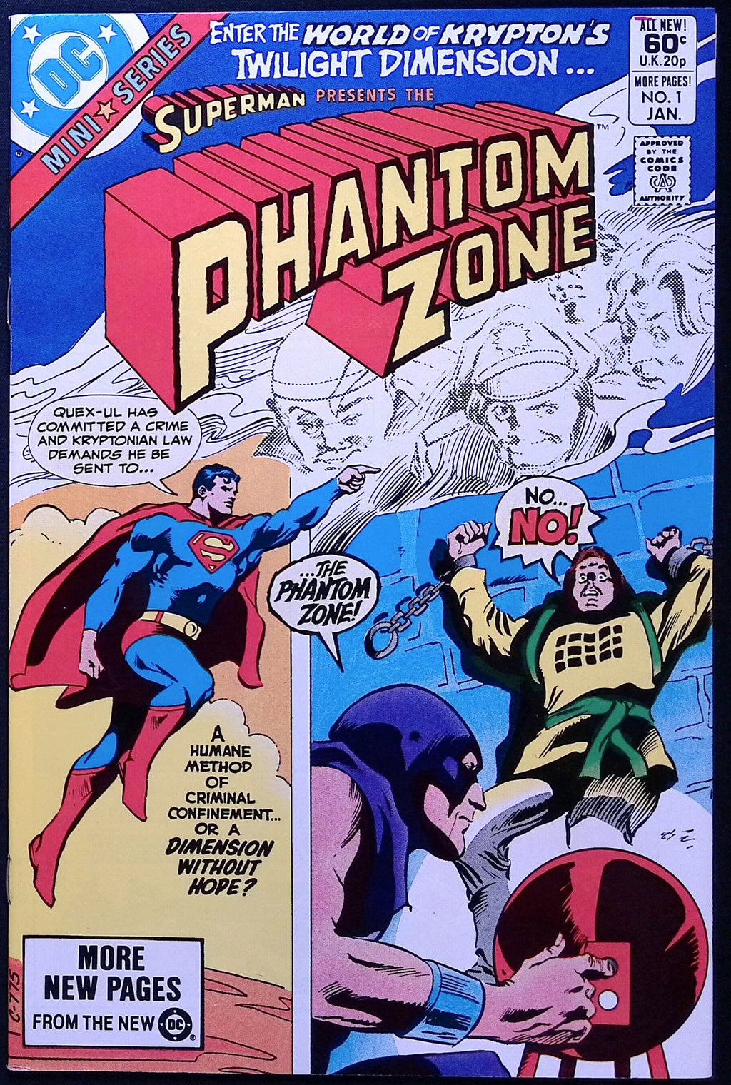 Superman The Phantom Zone # 1 1982 VF/NM