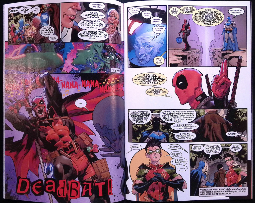 Batman/Deadpool # 1 Bill Sienkiewicz Variant First Printing 2025 NM