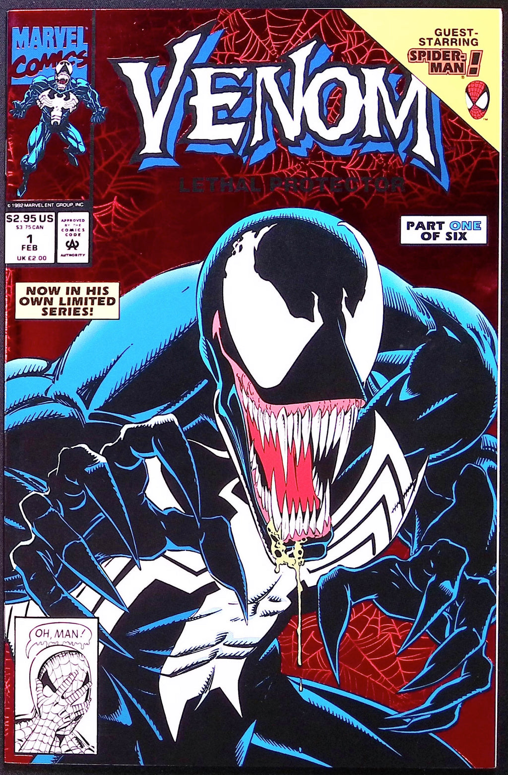 Venom: Lethal Protector # 1 1992 NM