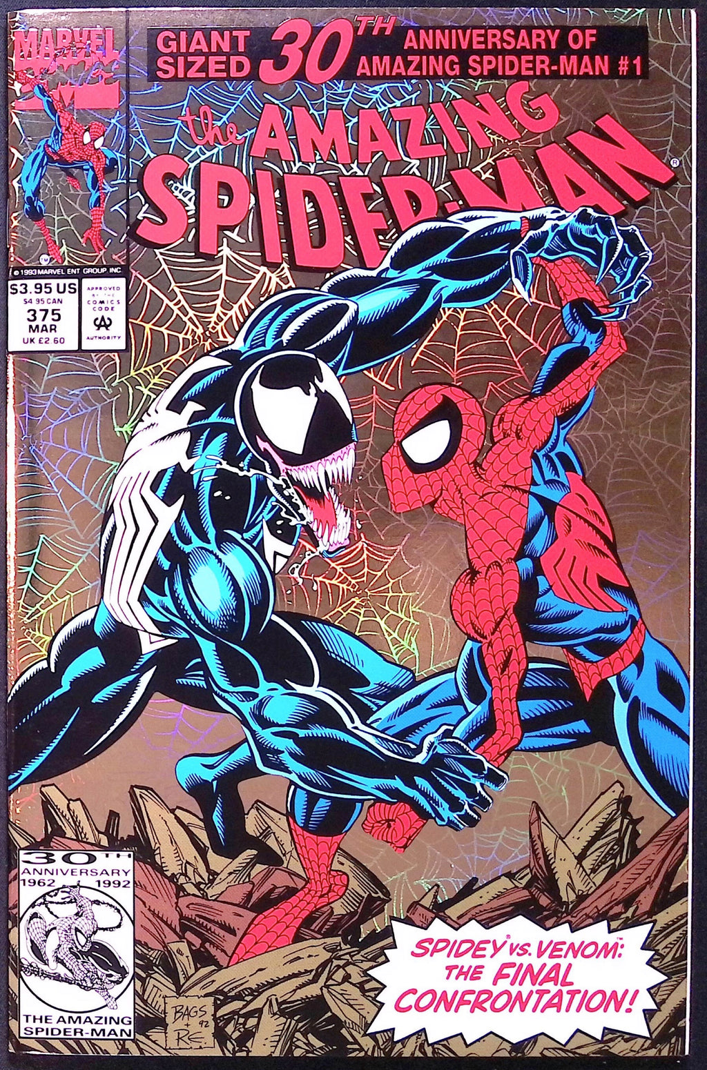 The Amazing Spider-Man # 375 1993 NM