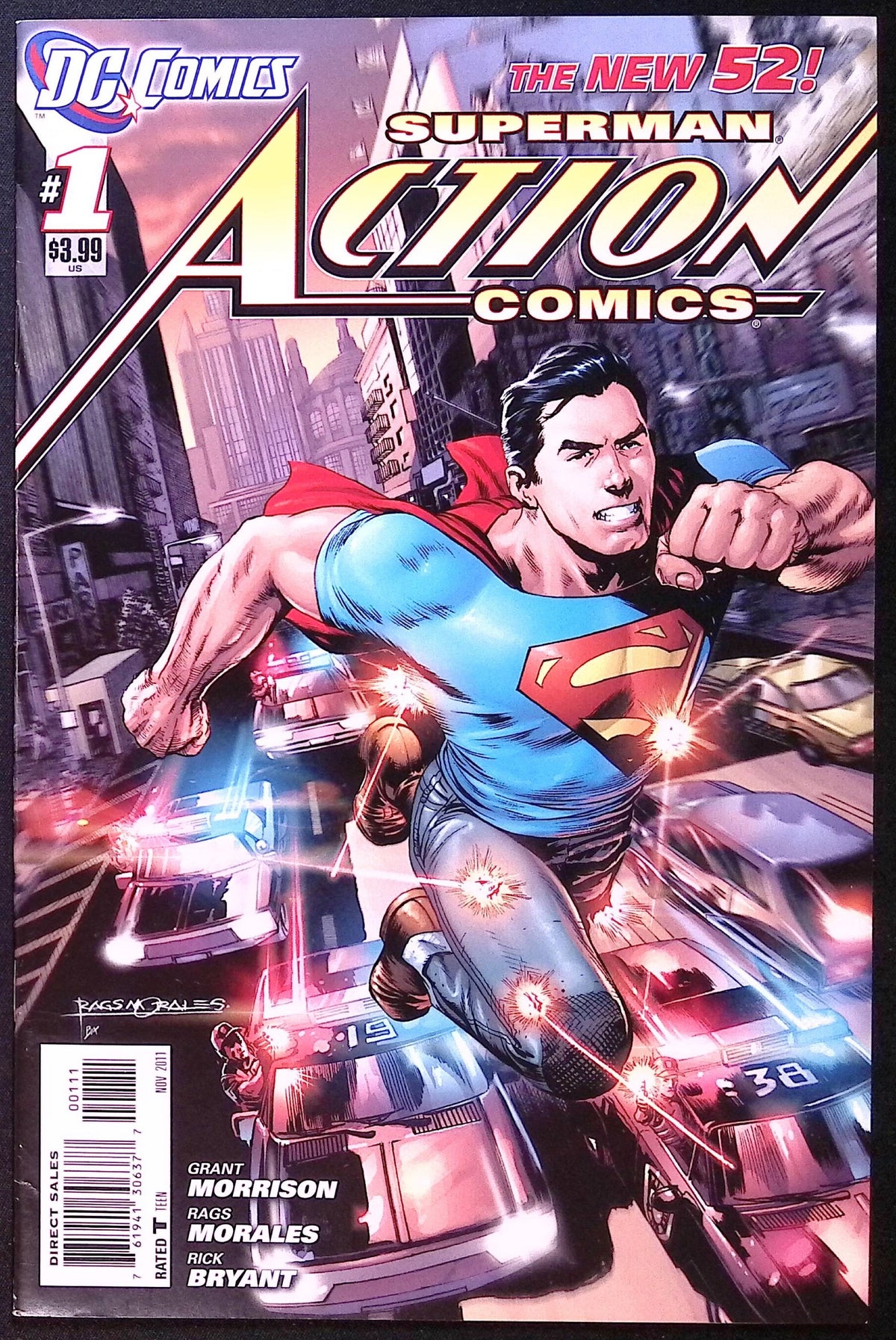 Action Comics # 1 2011 First Printing VF/NM