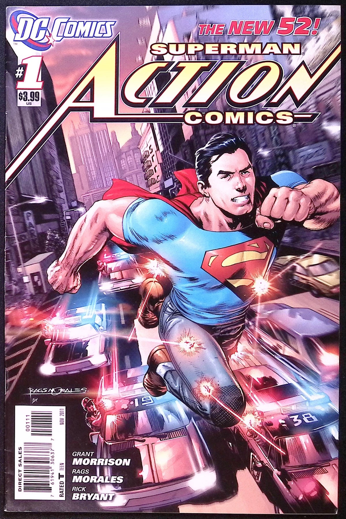 Action Comics # 1 2011 First Printing VF/NM