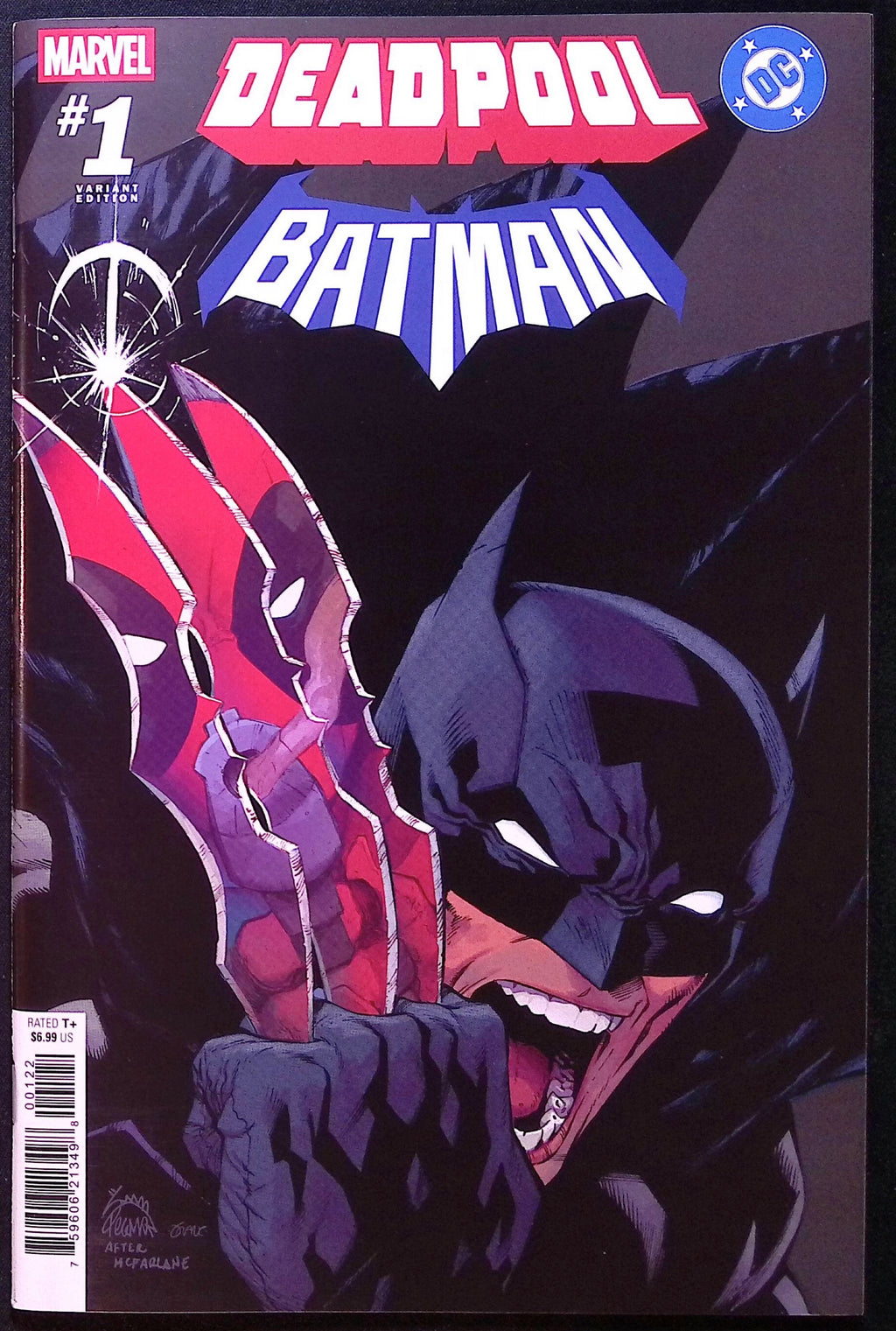 Deadpool/Batman # 1 Cover D Variant Ryan Stegman Homage Variant First Printing 2025 NM