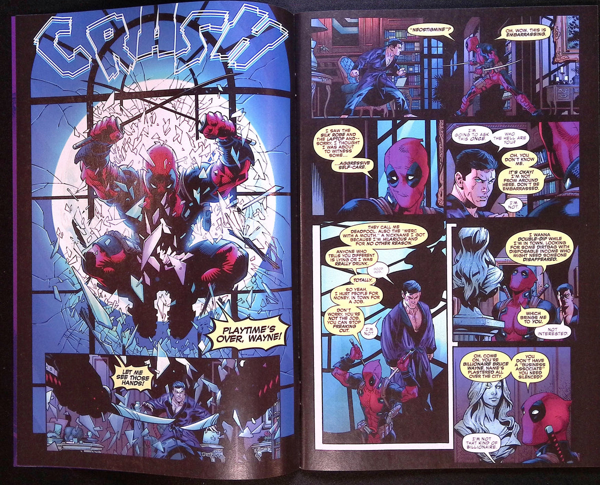 Deadpool/Batman # 1 Cover D Variant Ryan Stegman Homage Variant First Printing 2025 NM