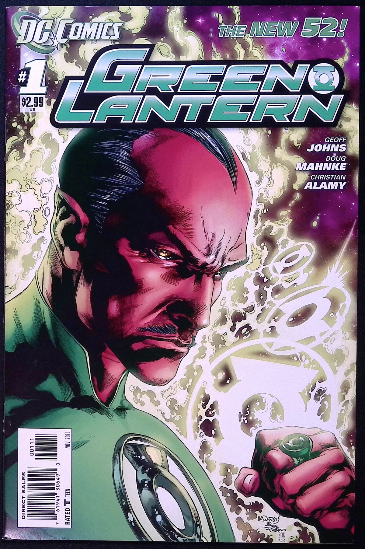 Green Lantern #1 Cover A First Printing 2011 VF/NM