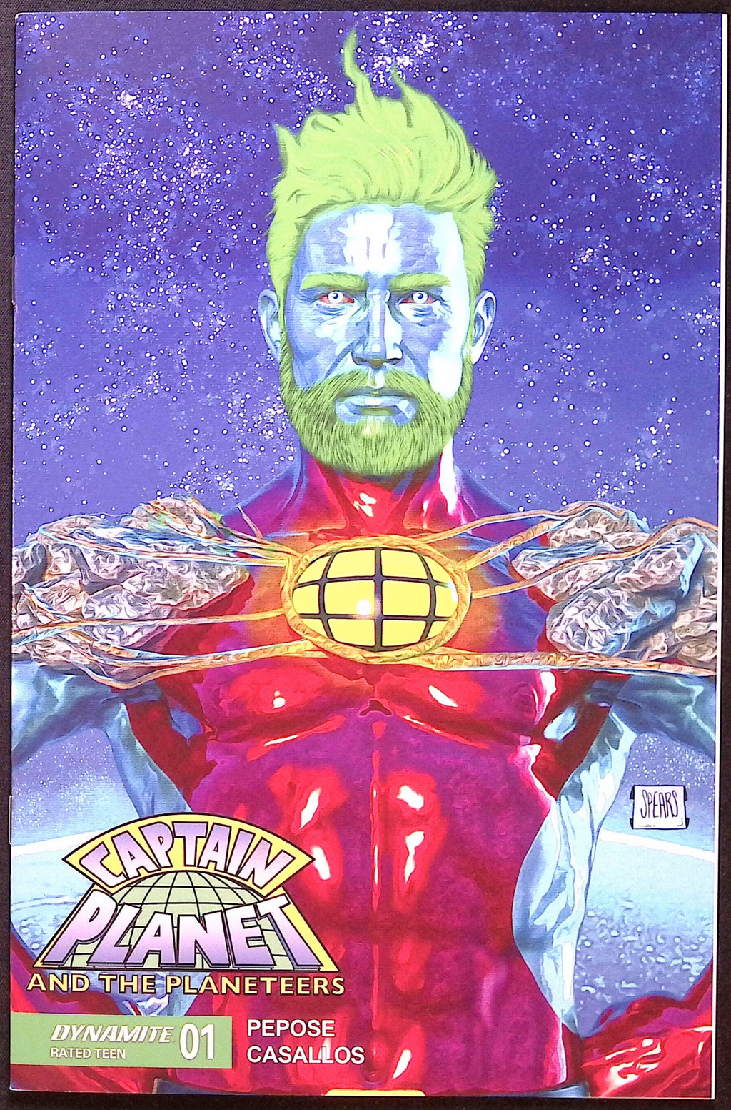 Captain Planet and the Planeteers # 1 Cover A First Printing 2025 NM