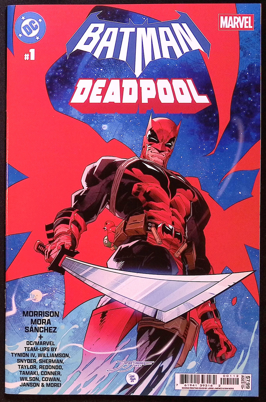 DC/Marvel: Batman/Deadpool # 1 Second Printing 2026 NM