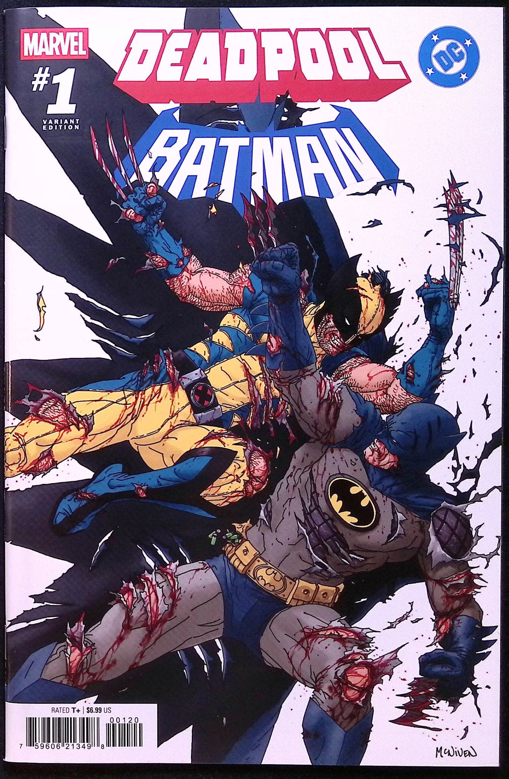 Deadpool/Batman # 1 1:25 McNiven Variant 2025 NM