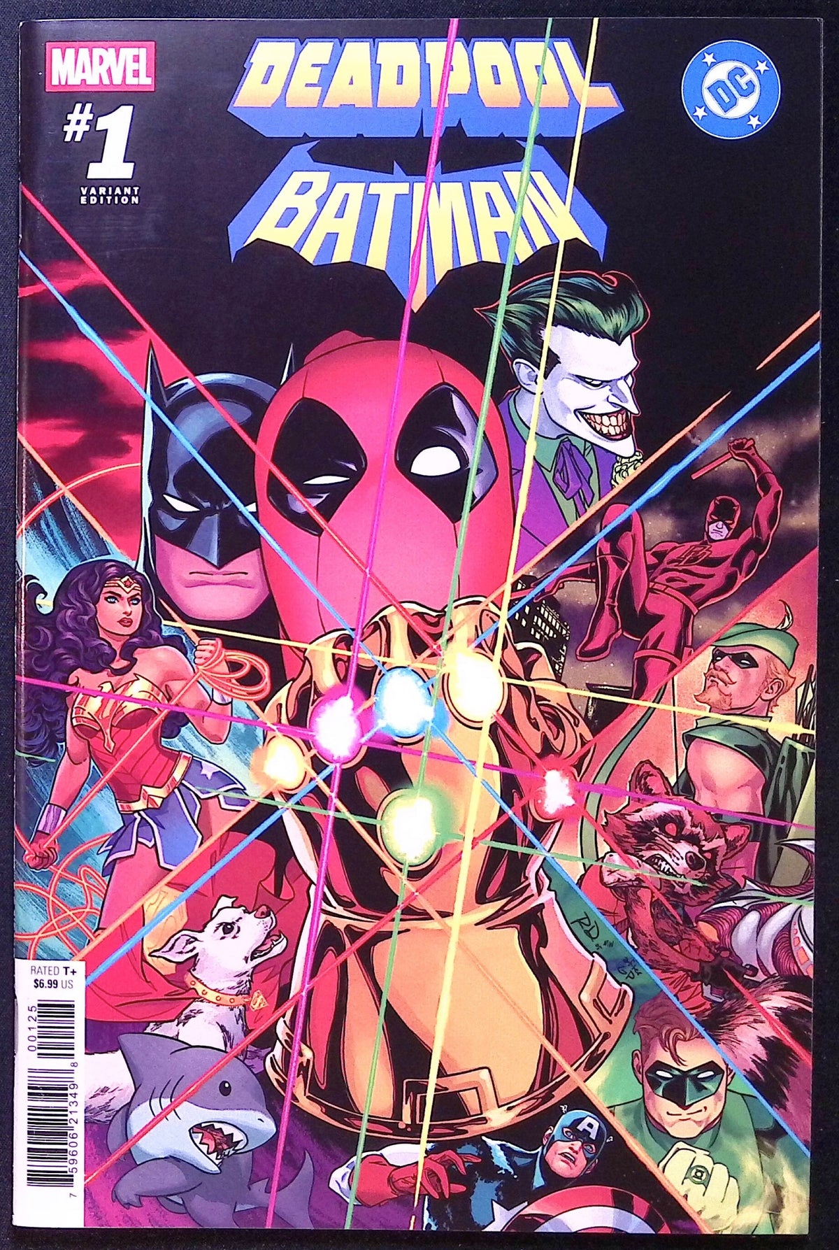 Deadpool/Batman # 1 Dauterman Infinity Gauntlet Homage NM