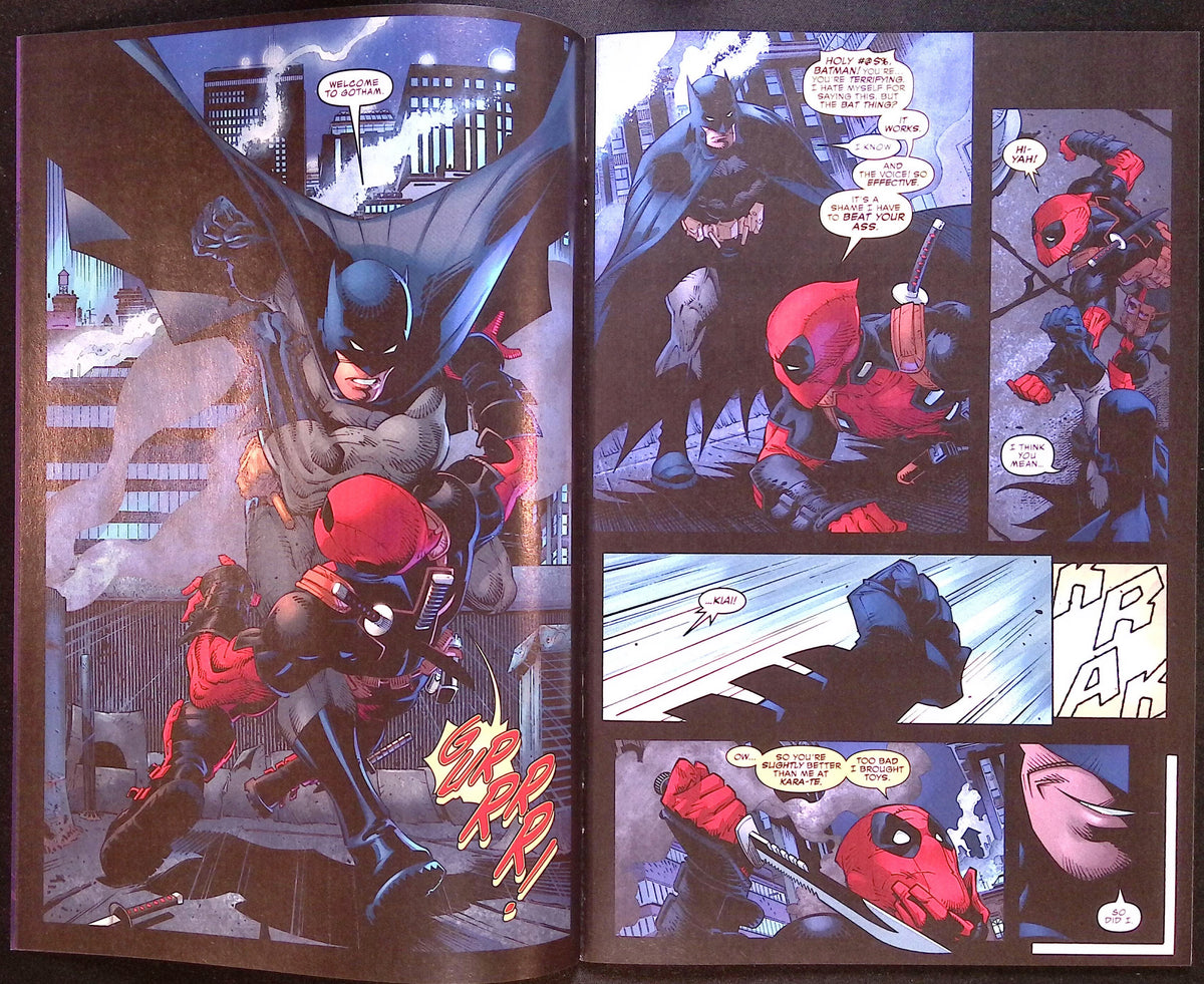 Deadpool/Batman # 1 Dauterman Infinity Gauntlet Homage NM