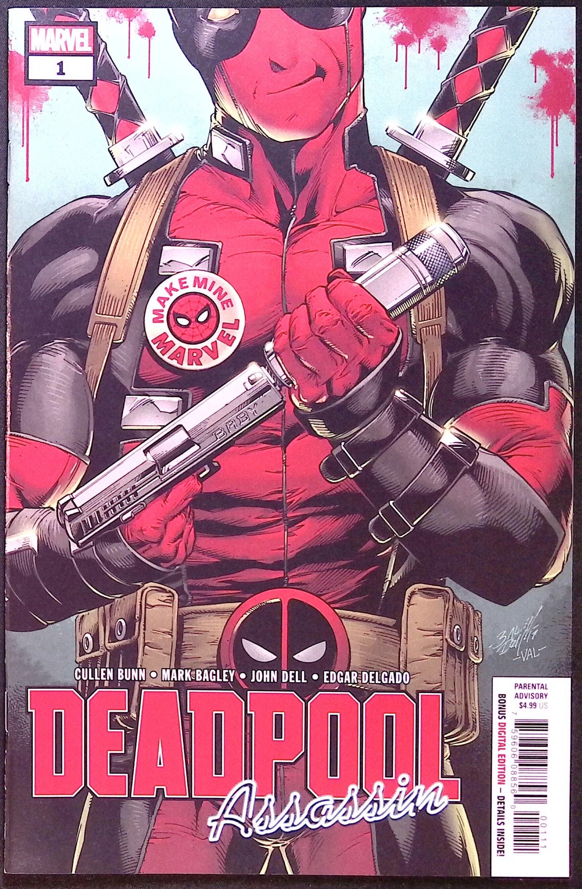 Deadpool: Assassin # 1  2018 NM