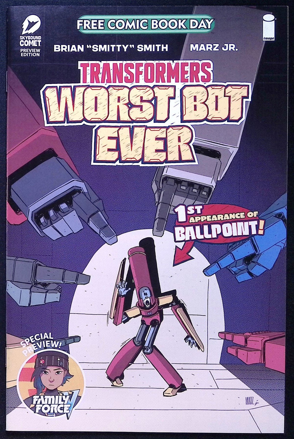 Transformers - Worst Bot Ever #1 FCBD 2025 NM-