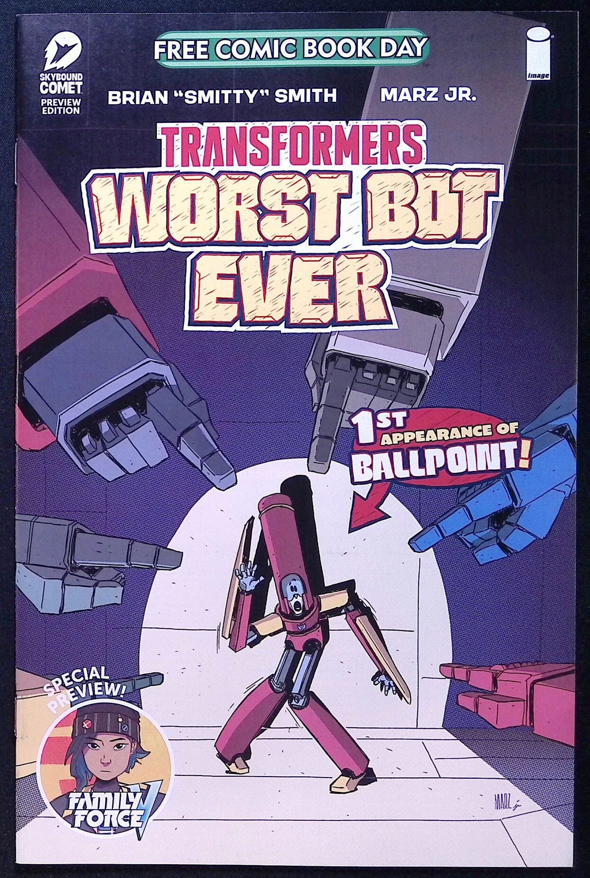 Transformers - Worst Bot Ever #1 FCBD 2025 NM-