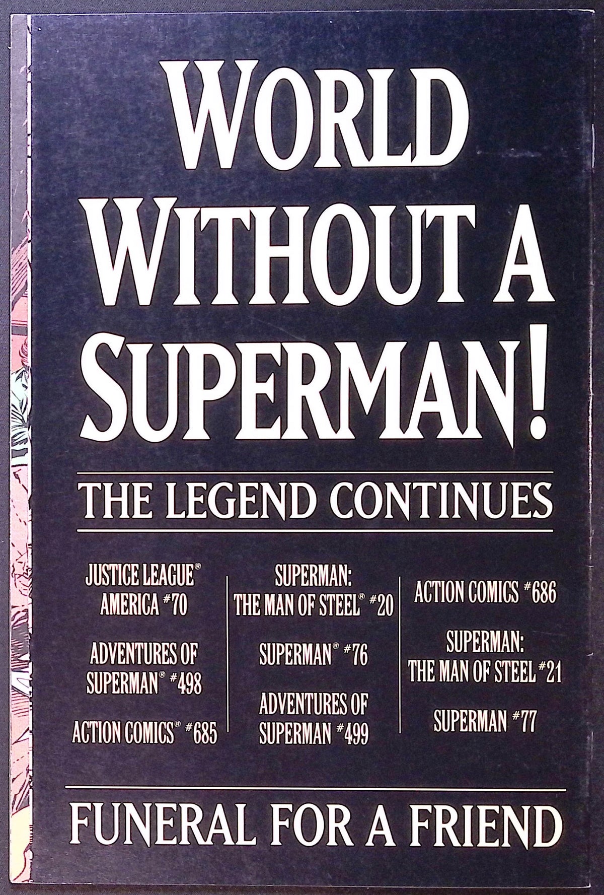 Superman # 75 1993 Second Printing VF/NM