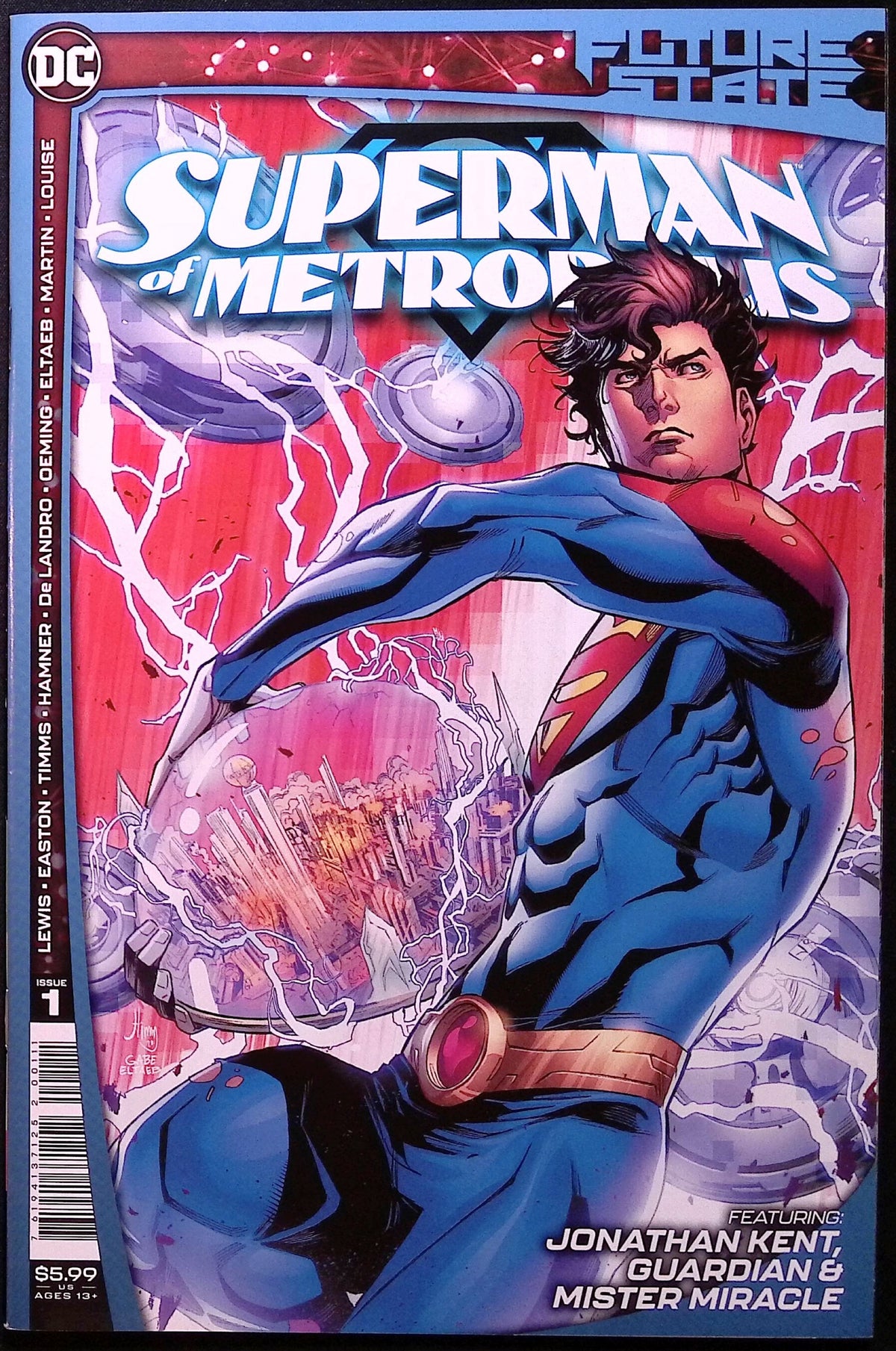 Future State: Superman of Metropolis # 1 2021 NM