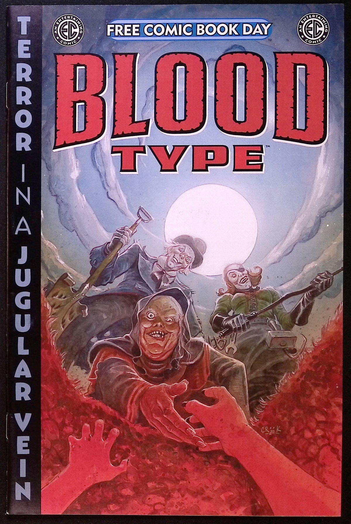 EC Comics Presents Blood Type #0 FCBD 2025 NM-