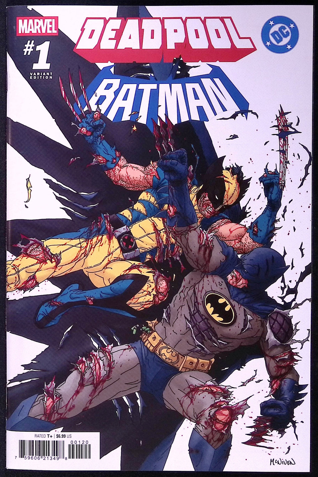 Deadpool/Batman # 1 1:25 McNiven Variant 2025 NM