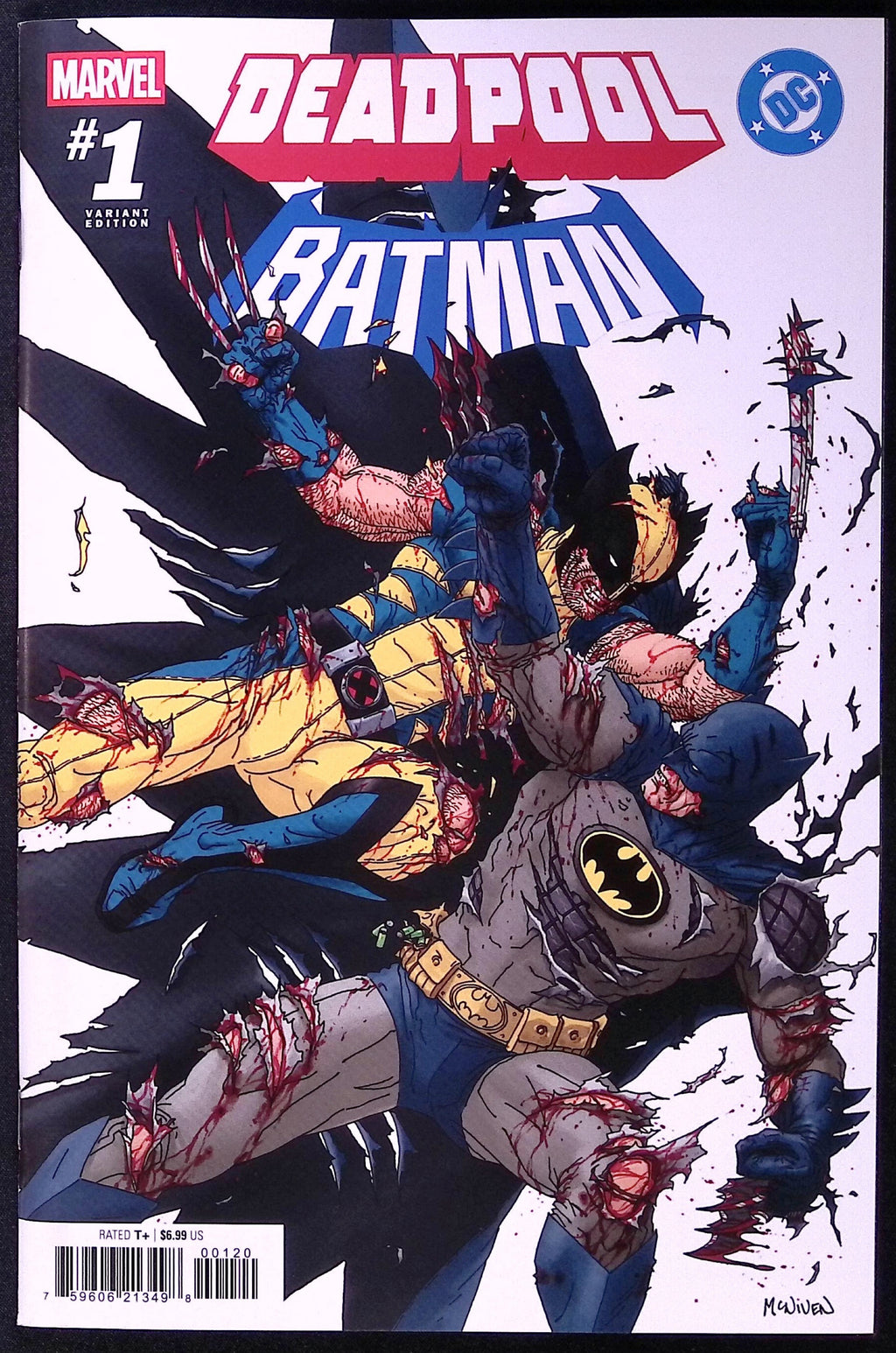 Deadpool/Batman # 1 1:25 McNiven Variant 2025 NM