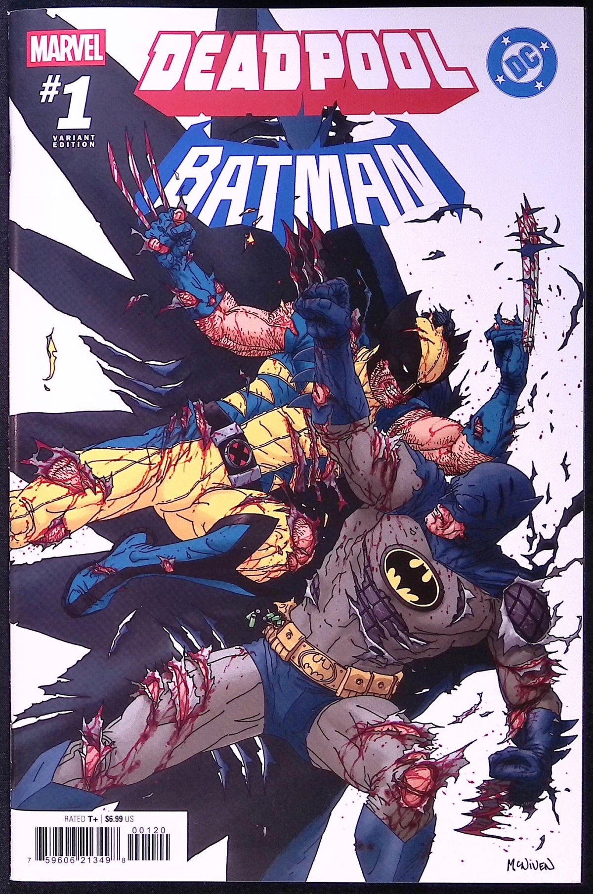 Deadpool/Batman # 1 1:25 McNiven Variant 2025 NM