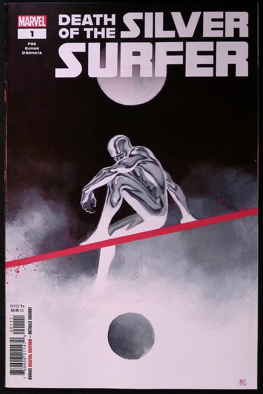 Death of the Silver Surfer # 1 Cover A 2025 VF+