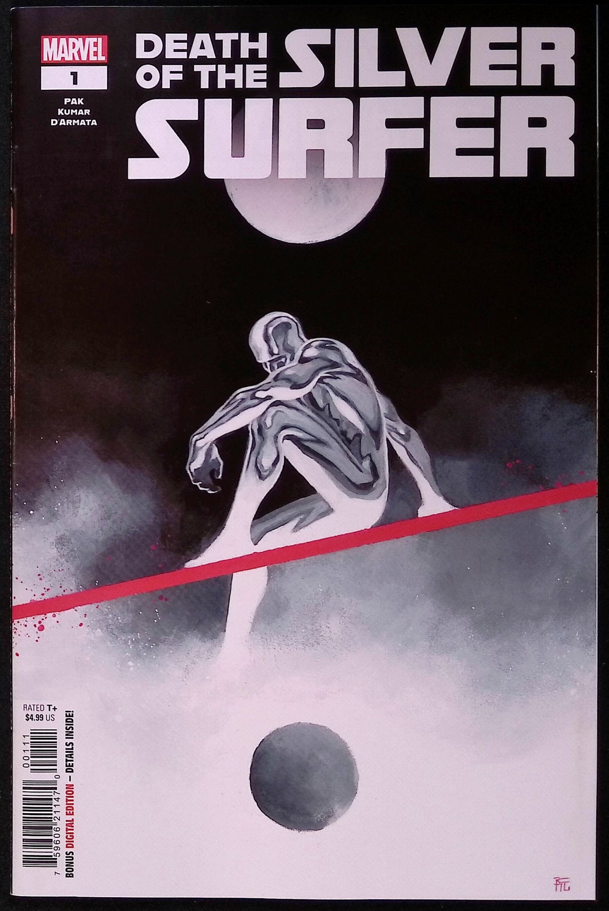 Death of the Silver Surfer # 1 Cover A 2025 VF+