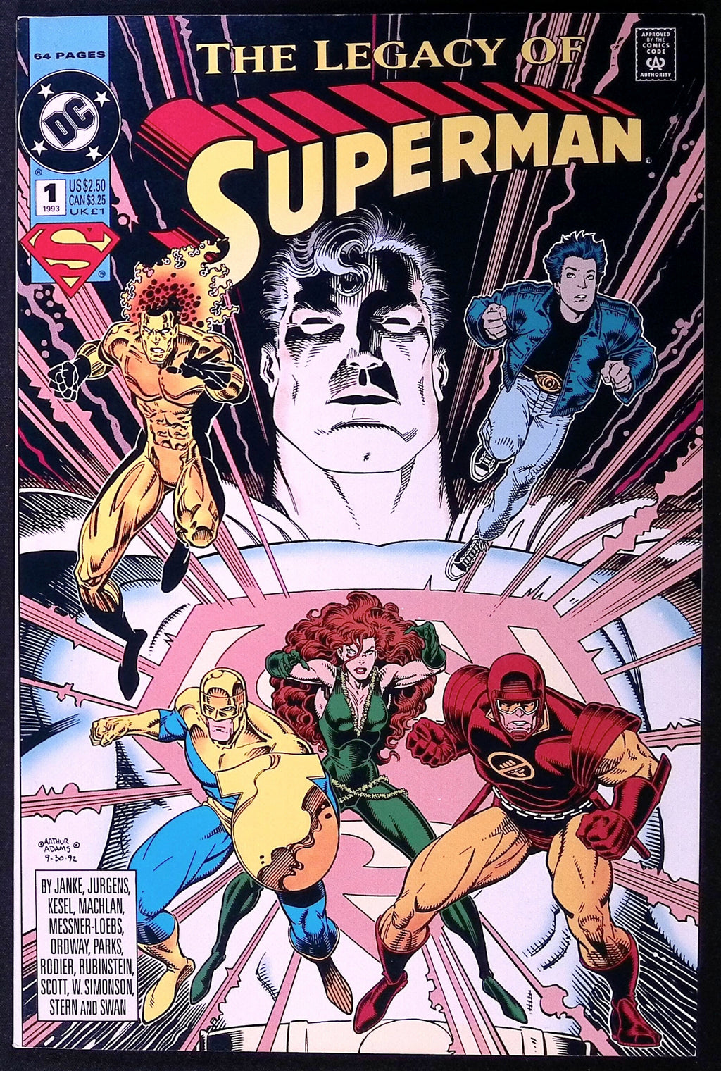 The Legacy of Superman # 1 1993 NM-