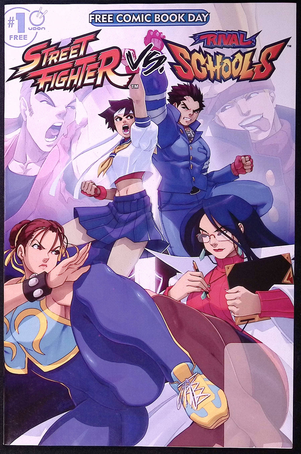 Street Fighter vs. Rival Schools # 1 FCBD 2025 NM