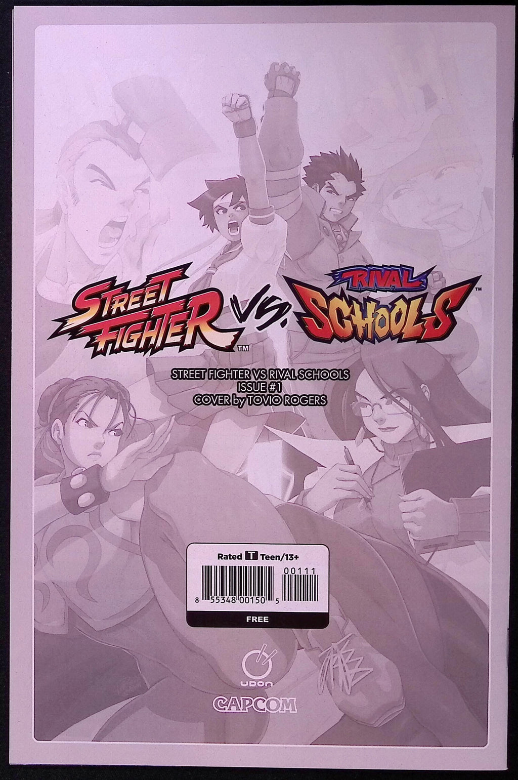 Street Fighter vs. Rival Schools # 1 FCBD 2025 NM