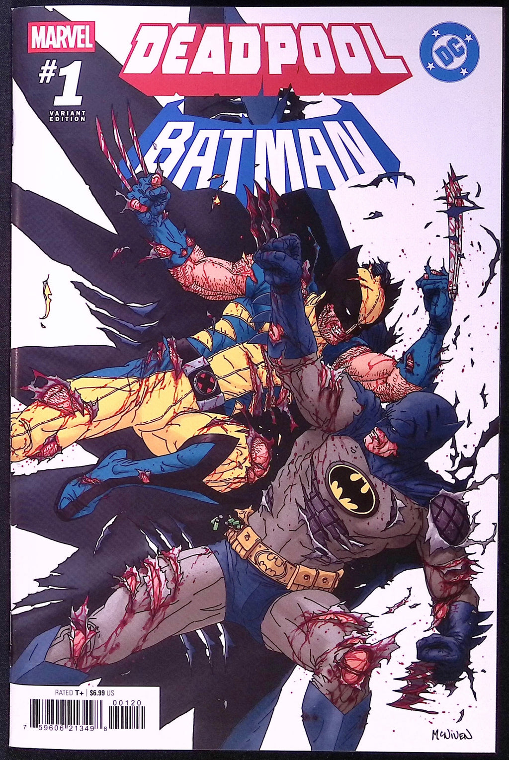 Deadpool/Batman # 1 1:25 McNiven Variant 2025 NM