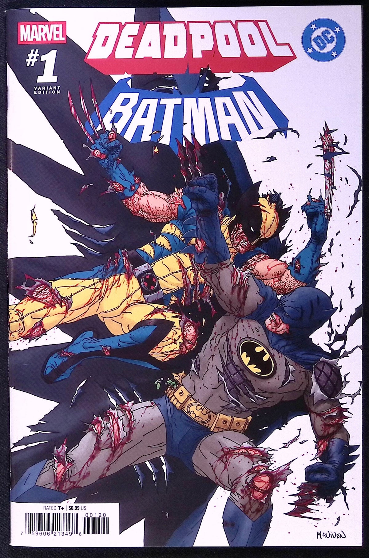 Deadpool/Batman # 1 1:25 McNiven Variant 2025 NM