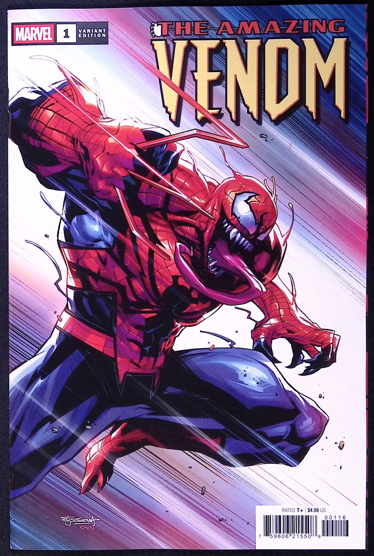 The Amazing Venom # 1 1:25 Incentive Stephen Segovia Variant 2026 BN