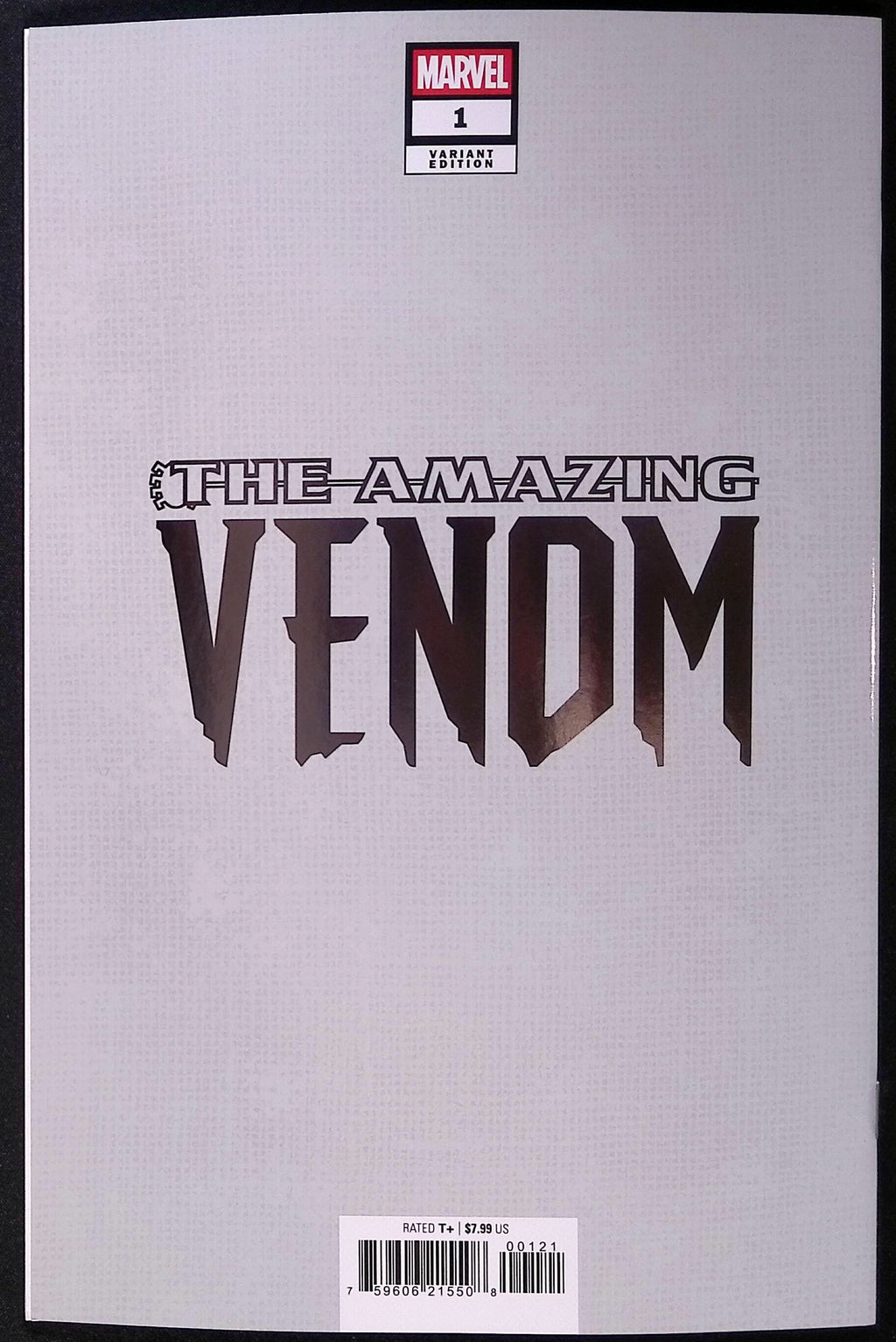 The Amazing Venom # 1 Matteo Lolli Foil Variant 2026 BN