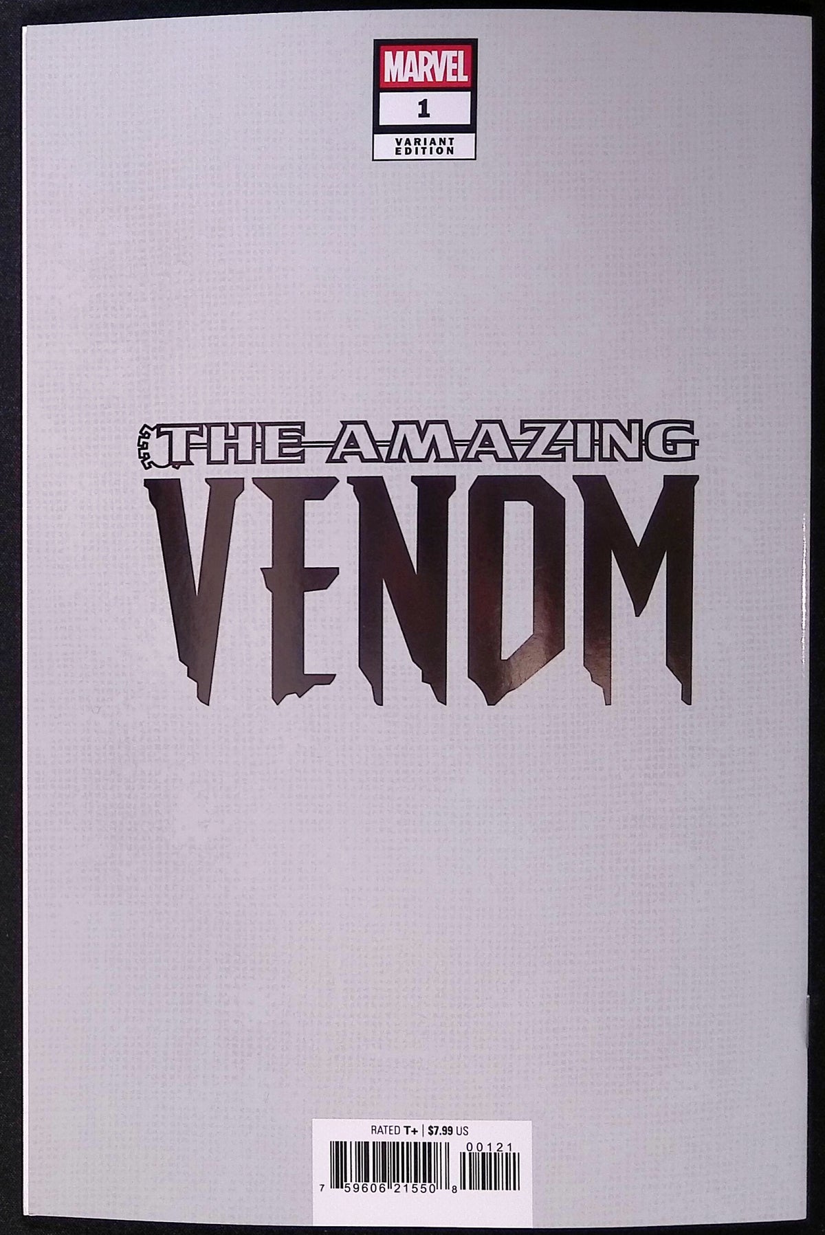 The Amazing Venom # 1 Matteo Lolli Foil Variant 2026 BN