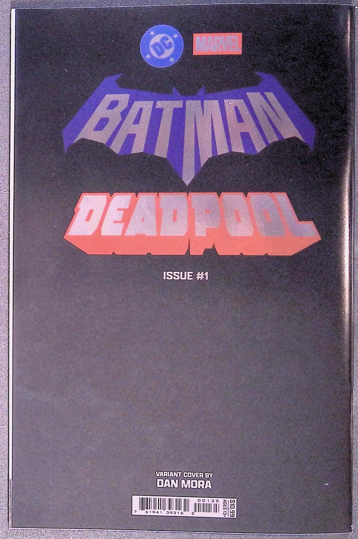 Batman/Deadpool # 1 Dan Mora Foil Variant First Printing 2025 NM