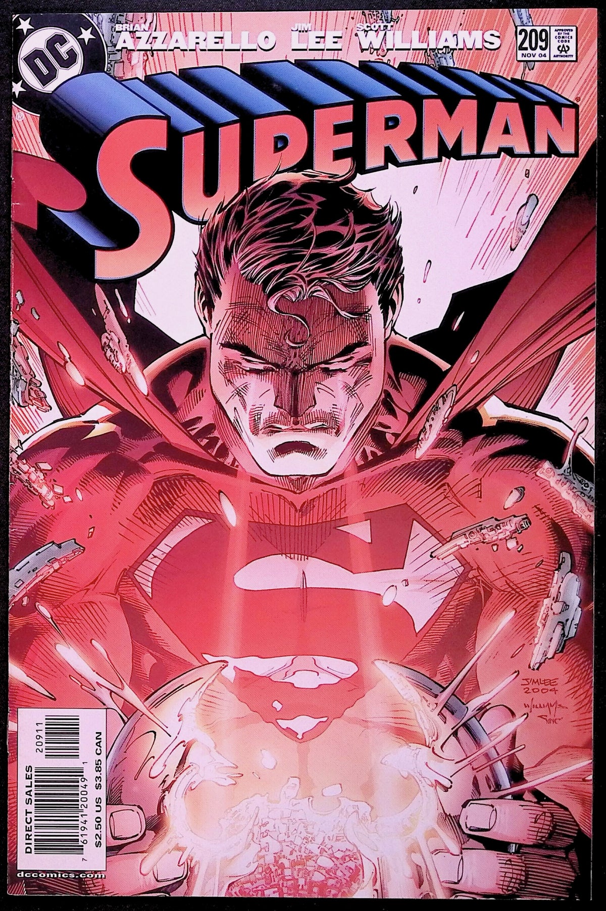 Superman # 209 Jim Lee 2004 NM-