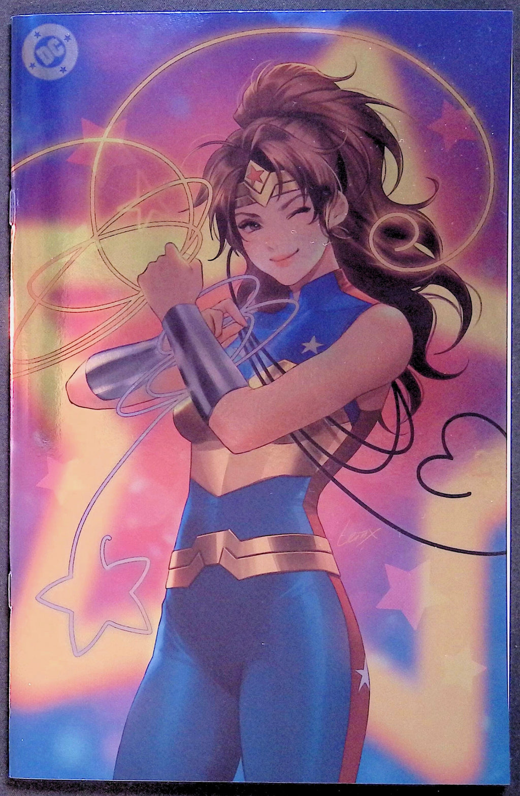 Trinity: Daughter of Wonder Woman # 1 Foil Cover 2025 NM