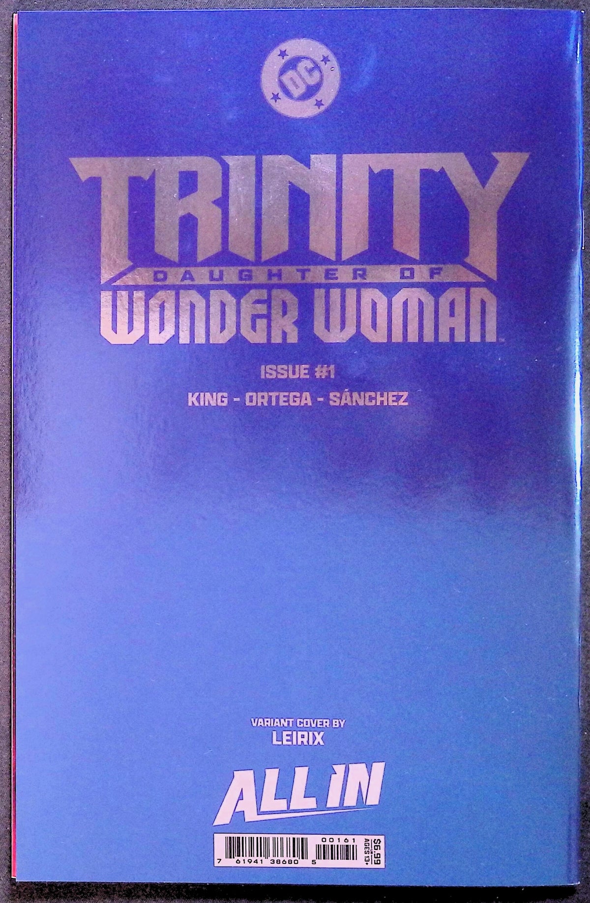 Trinity: Daughter of Wonder Woman # 1 Foil Cover 2025 NM