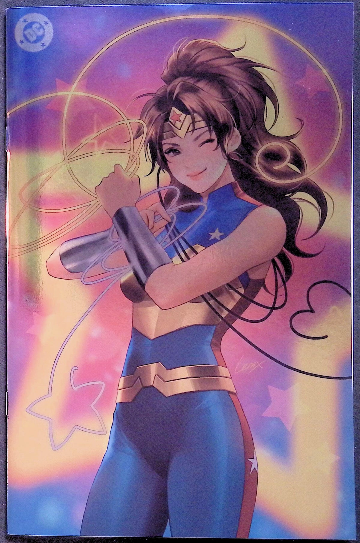 Trinity: Daughter of Wonder Woman # 1 Foil Cover 2025 NM