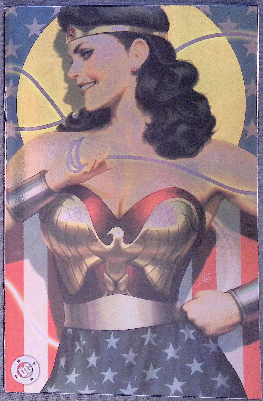 New History of the DC Universe # 1 Stanley "Artgerm" Lau Foil Variant 2025 NM